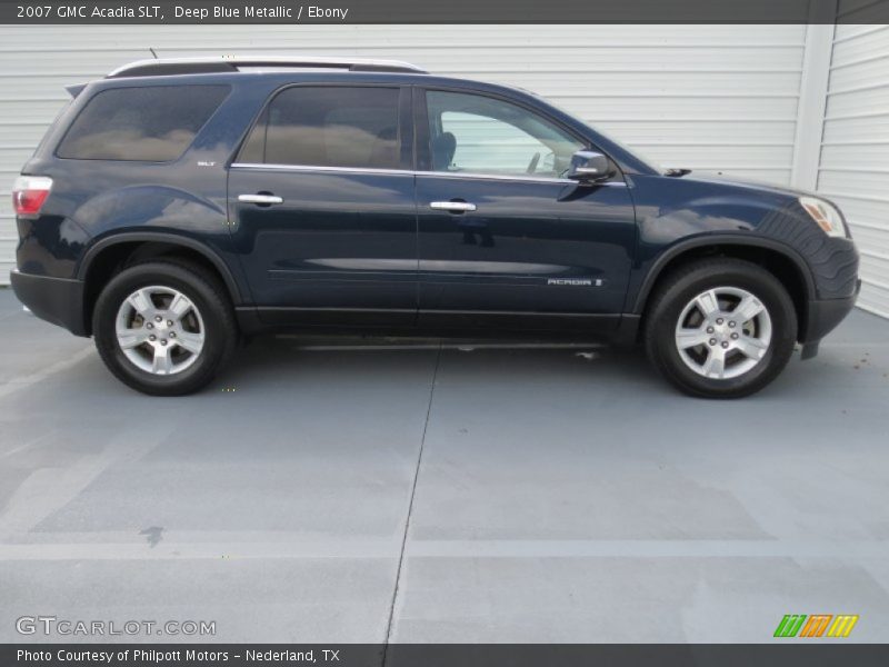 Deep Blue Metallic / Ebony 2007 GMC Acadia SLT