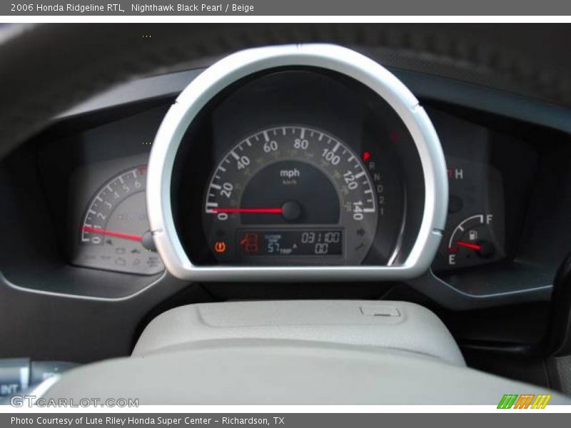 Nighthawk Black Pearl / Beige 2006 Honda Ridgeline RTL