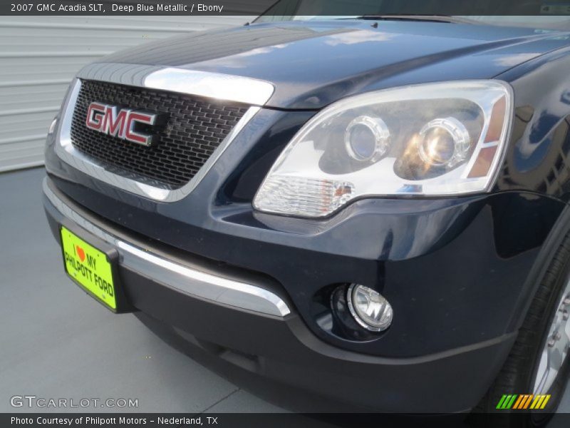 Deep Blue Metallic / Ebony 2007 GMC Acadia SLT