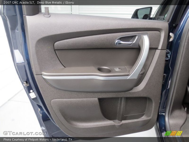Deep Blue Metallic / Ebony 2007 GMC Acadia SLT