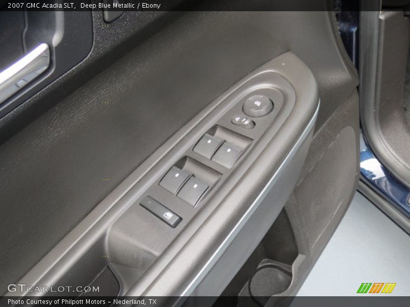 Deep Blue Metallic / Ebony 2007 GMC Acadia SLT