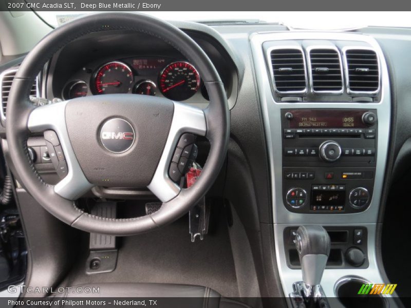 Deep Blue Metallic / Ebony 2007 GMC Acadia SLT