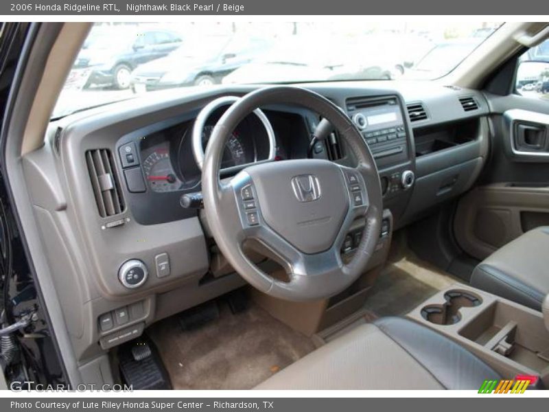 Nighthawk Black Pearl / Beige 2006 Honda Ridgeline RTL