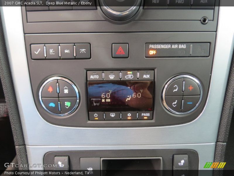 Deep Blue Metallic / Ebony 2007 GMC Acadia SLT