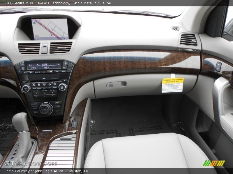 Grigio Metallic / Taupe 2012 Acura MDX SH-AWD Technology