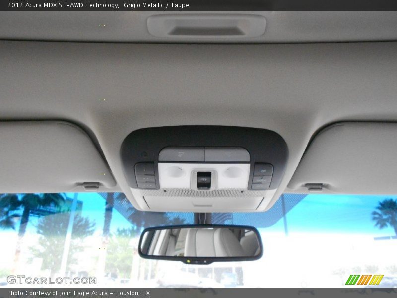Grigio Metallic / Taupe 2012 Acura MDX SH-AWD Technology