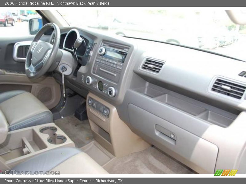 Nighthawk Black Pearl / Beige 2006 Honda Ridgeline RTL