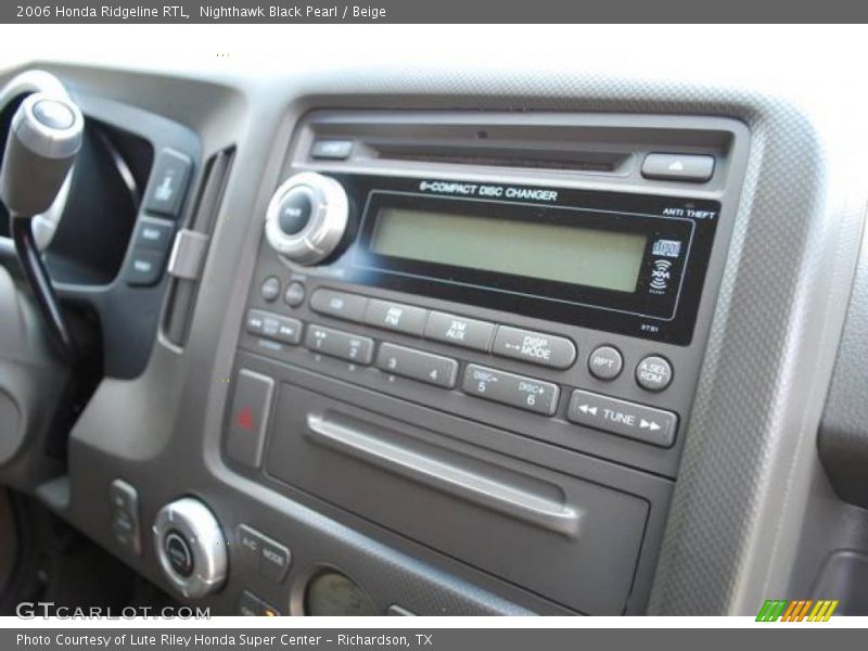 Nighthawk Black Pearl / Beige 2006 Honda Ridgeline RTL