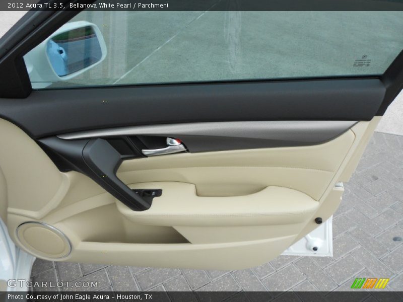 Bellanova White Pearl / Parchment 2012 Acura TL 3.5