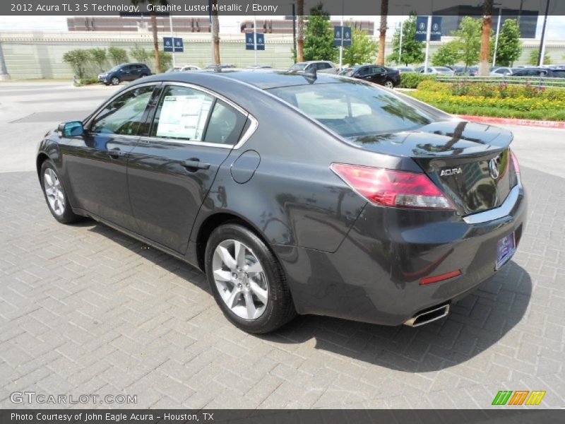 Graphite Luster Metallic / Ebony 2012 Acura TL 3.5 Technology