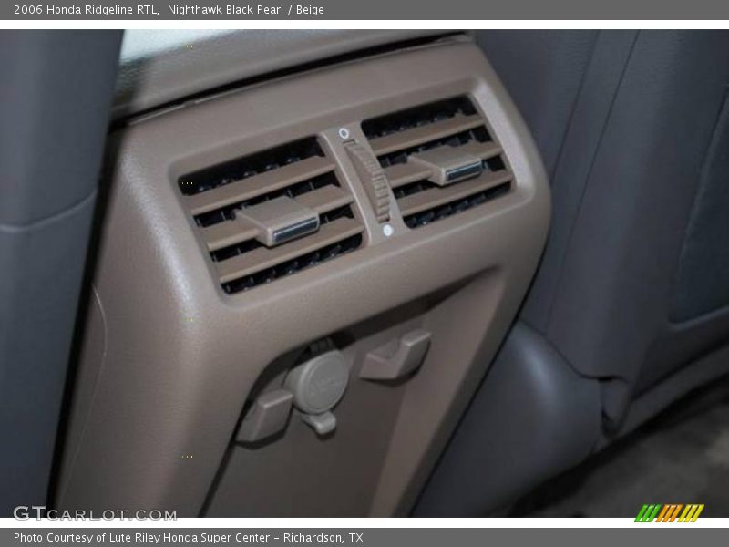 Nighthawk Black Pearl / Beige 2006 Honda Ridgeline RTL