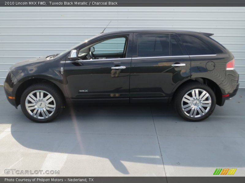 Tuxedo Black Metallic / Charcoal Black 2010 Lincoln MKX FWD