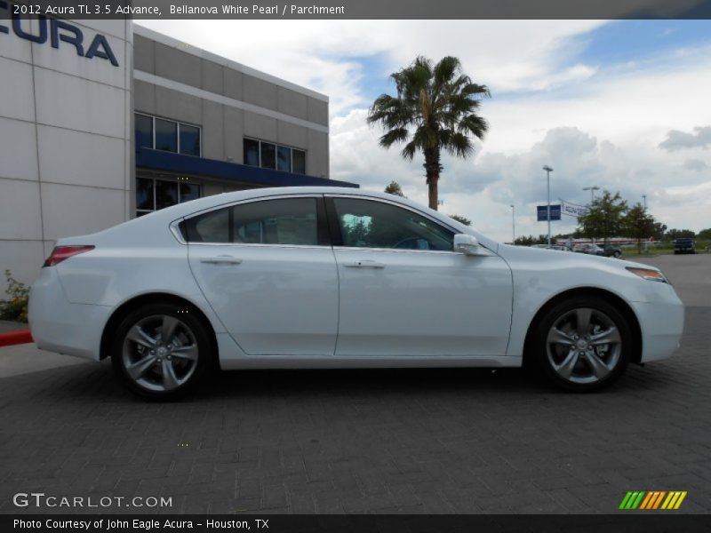 Bellanova White Pearl / Parchment 2012 Acura TL 3.5 Advance