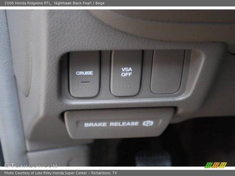 Nighthawk Black Pearl / Beige 2006 Honda Ridgeline RTL