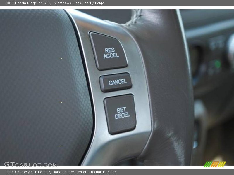 Nighthawk Black Pearl / Beige 2006 Honda Ridgeline RTL