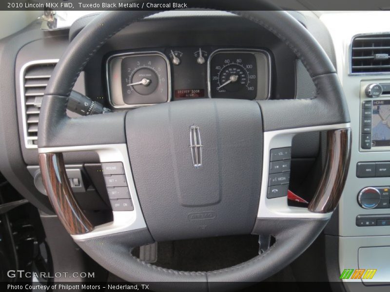 Tuxedo Black Metallic / Charcoal Black 2010 Lincoln MKX FWD