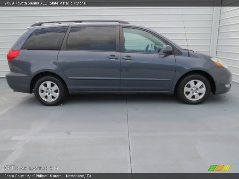 Slate Metallic / Stone 2009 Toyota Sienna XLE