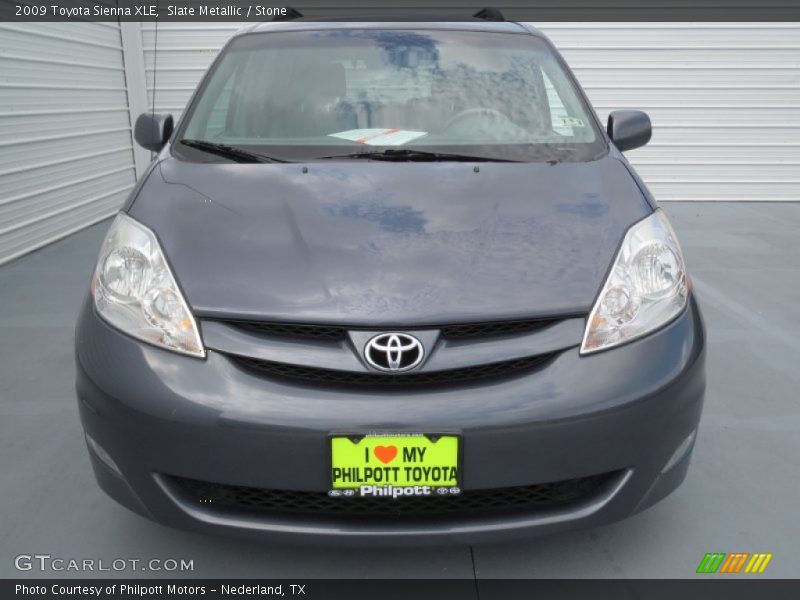 Slate Metallic / Stone 2009 Toyota Sienna XLE