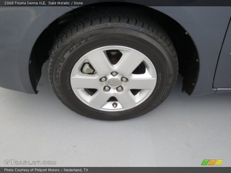 Slate Metallic / Stone 2009 Toyota Sienna XLE