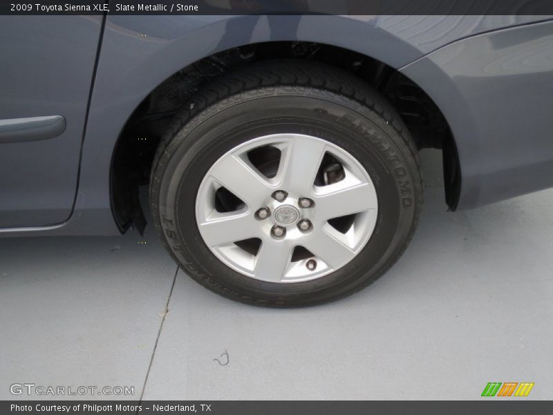 Slate Metallic / Stone 2009 Toyota Sienna XLE