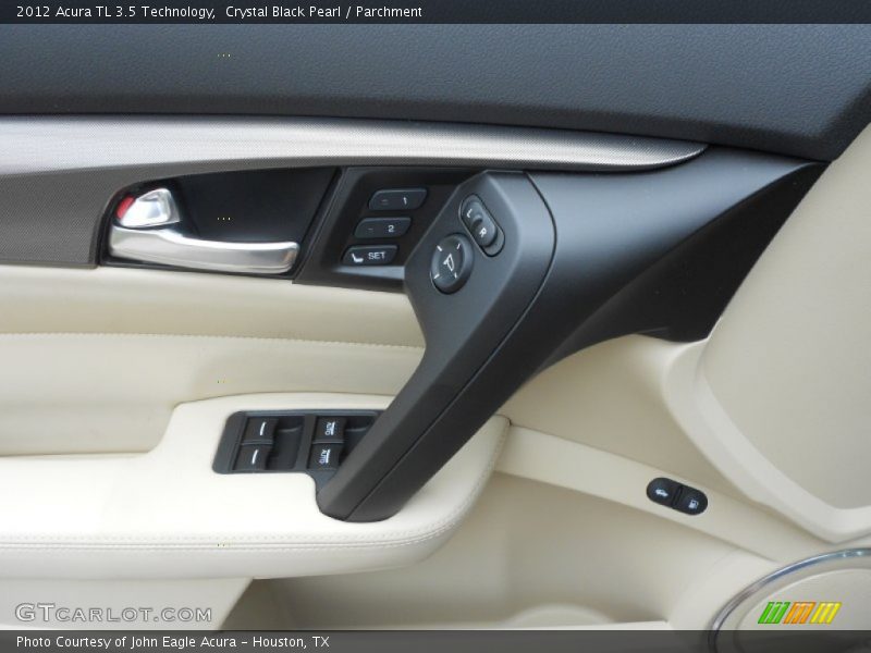 Crystal Black Pearl / Parchment 2012 Acura TL 3.5 Technology