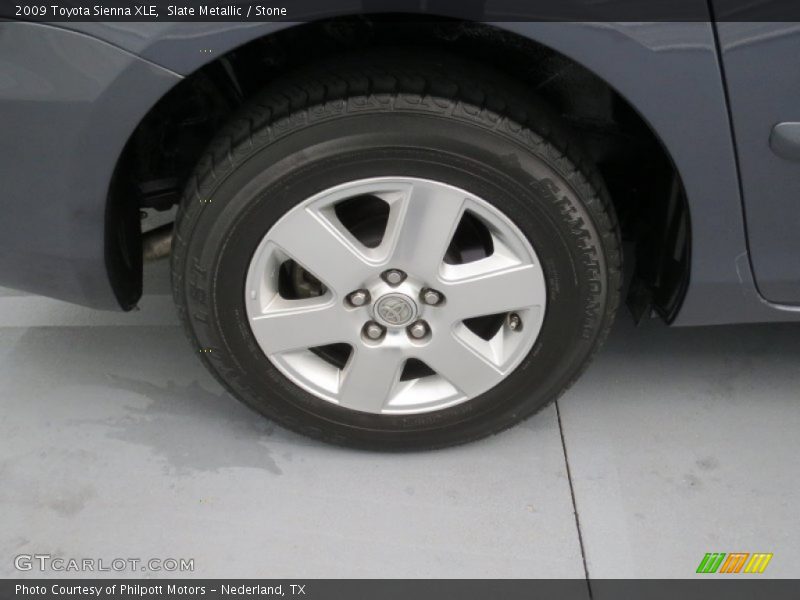 Slate Metallic / Stone 2009 Toyota Sienna XLE