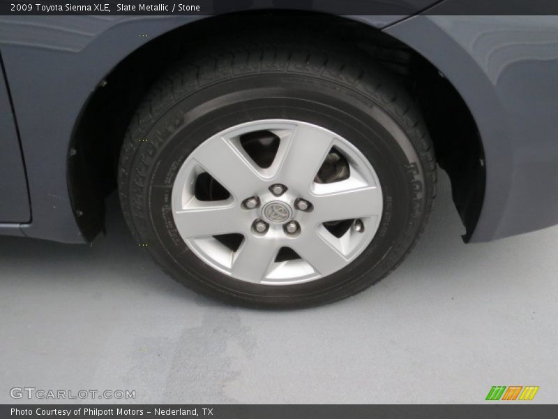 Slate Metallic / Stone 2009 Toyota Sienna XLE