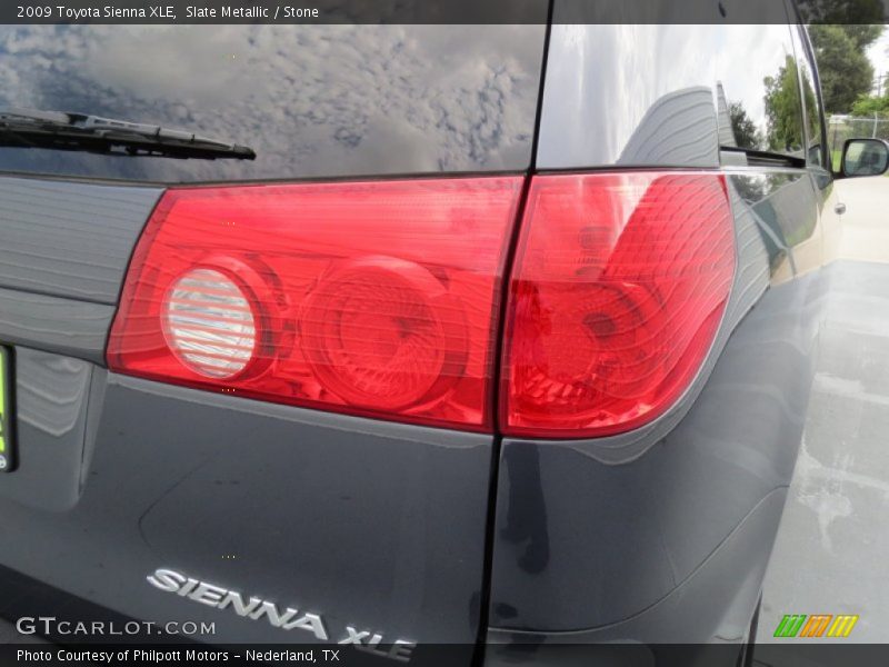 Slate Metallic / Stone 2009 Toyota Sienna XLE