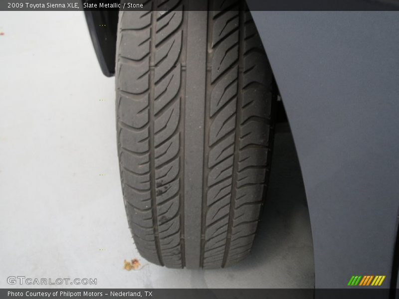 Slate Metallic / Stone 2009 Toyota Sienna XLE
