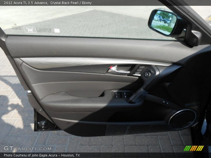 Crystal Black Pearl / Ebony 2012 Acura TL 3.5 Advance