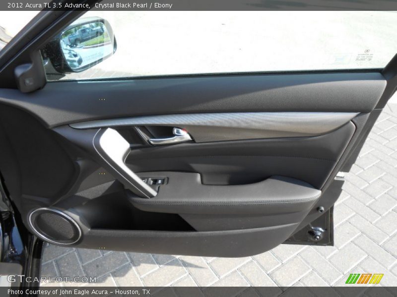 Crystal Black Pearl / Ebony 2012 Acura TL 3.5 Advance