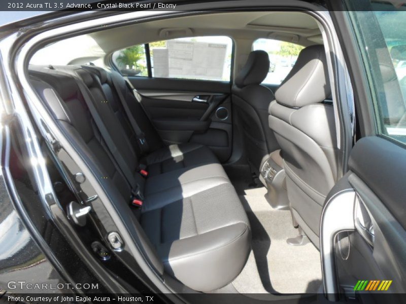 Crystal Black Pearl / Ebony 2012 Acura TL 3.5 Advance