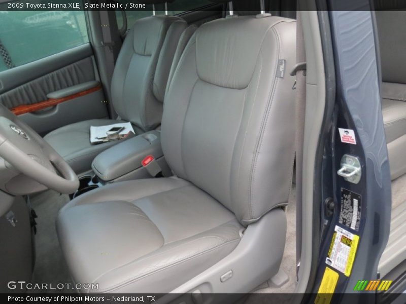 Slate Metallic / Stone 2009 Toyota Sienna XLE