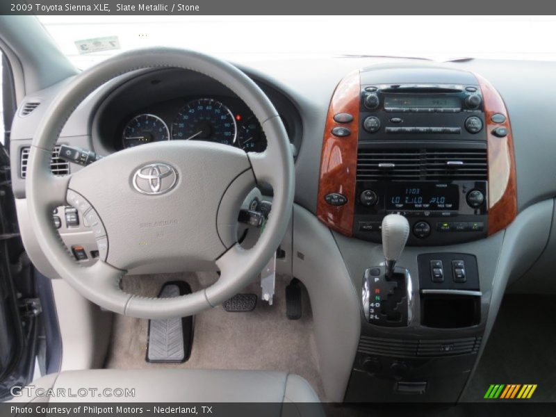 Slate Metallic / Stone 2009 Toyota Sienna XLE