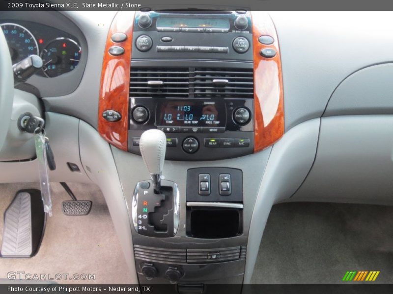 Slate Metallic / Stone 2009 Toyota Sienna XLE