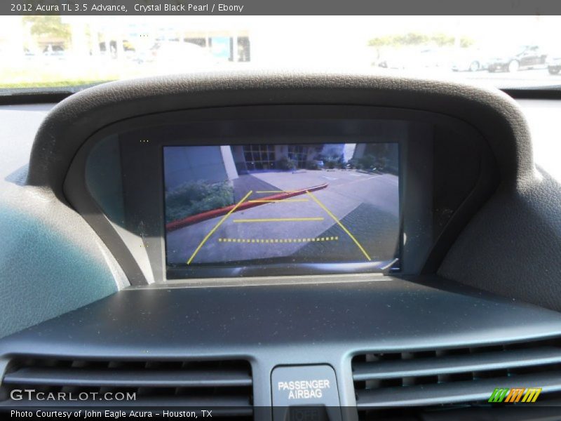 Crystal Black Pearl / Ebony 2012 Acura TL 3.5 Advance