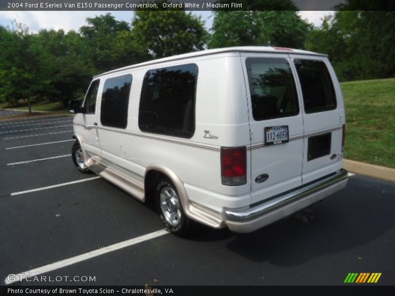 Oxford White / Medium Flint 2004 Ford E Series Van E150 Passenger Conversion