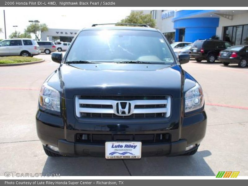 Nighthawk Black Pearl / Saddle 2006 Honda Pilot EX-L 4WD