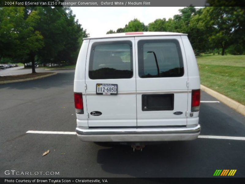 Oxford White / Medium Flint 2004 Ford E Series Van E150 Passenger Conversion