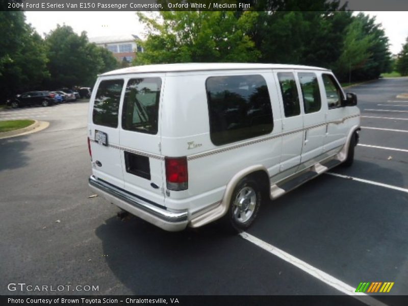 Oxford White / Medium Flint 2004 Ford E Series Van E150 Passenger Conversion