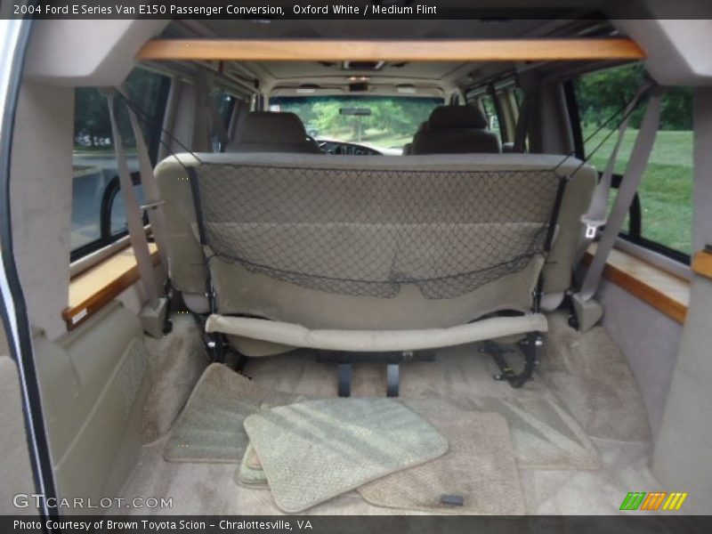 Oxford White / Medium Flint 2004 Ford E Series Van E150 Passenger Conversion