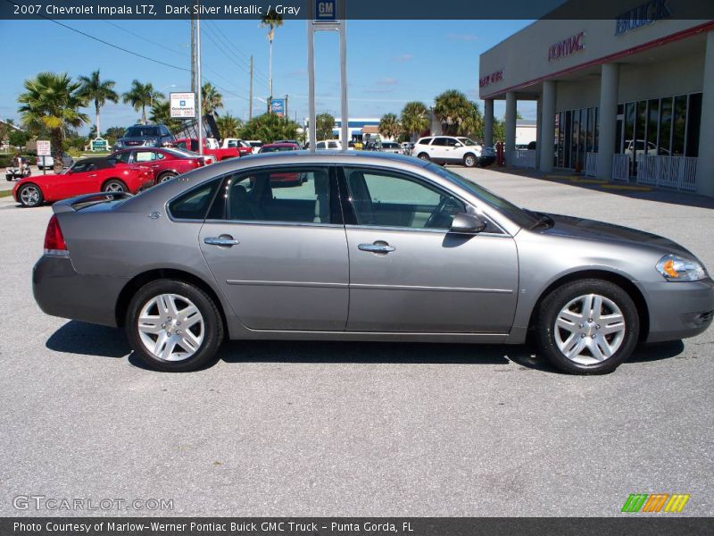 Dark Silver Metallic / Gray 2007 Chevrolet Impala LTZ