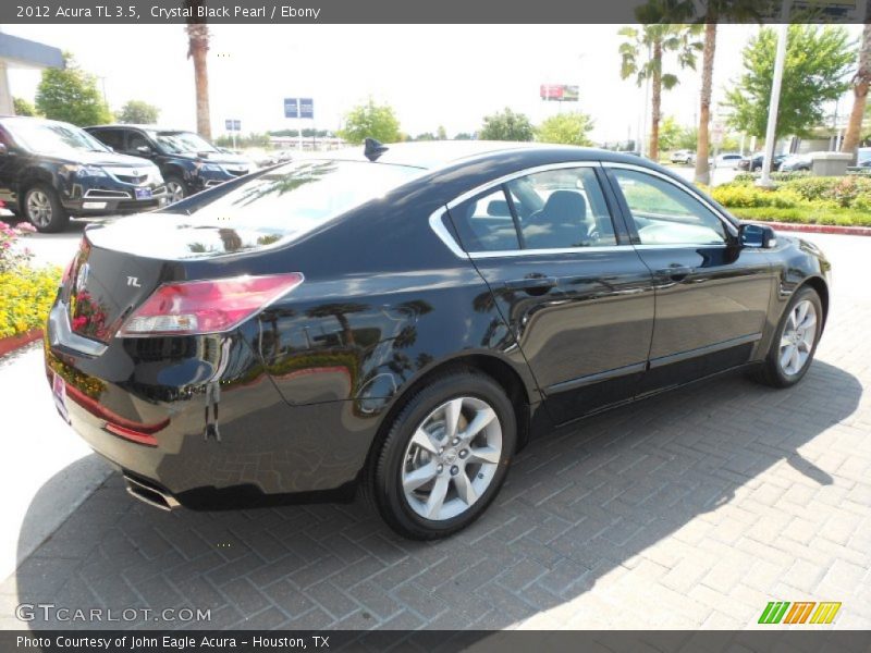 Crystal Black Pearl / Ebony 2012 Acura TL 3.5