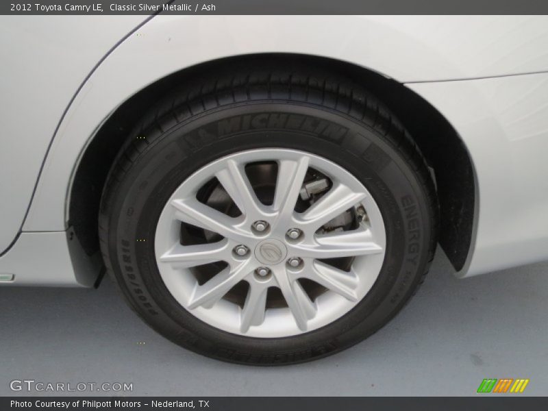 Classic Silver Metallic / Ash 2012 Toyota Camry LE