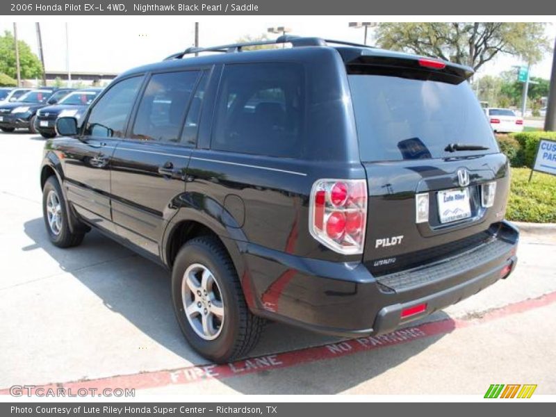 Nighthawk Black Pearl / Saddle 2006 Honda Pilot EX-L 4WD