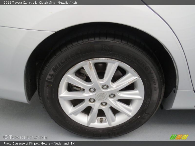 Classic Silver Metallic / Ash 2012 Toyota Camry LE