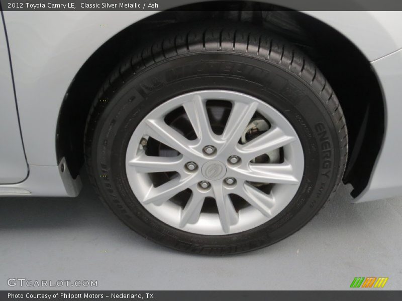 Classic Silver Metallic / Ash 2012 Toyota Camry LE
