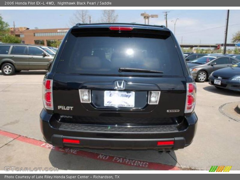 Nighthawk Black Pearl / Saddle 2006 Honda Pilot EX-L 4WD