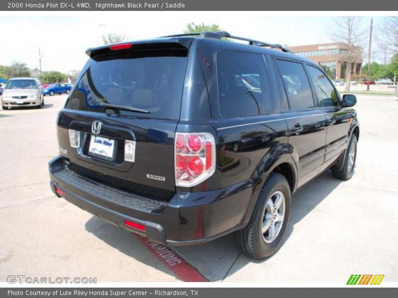 Nighthawk Black Pearl / Saddle 2006 Honda Pilot EX-L 4WD