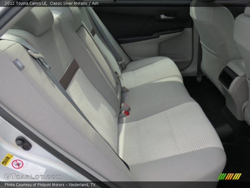 Classic Silver Metallic / Ash 2012 Toyota Camry LE